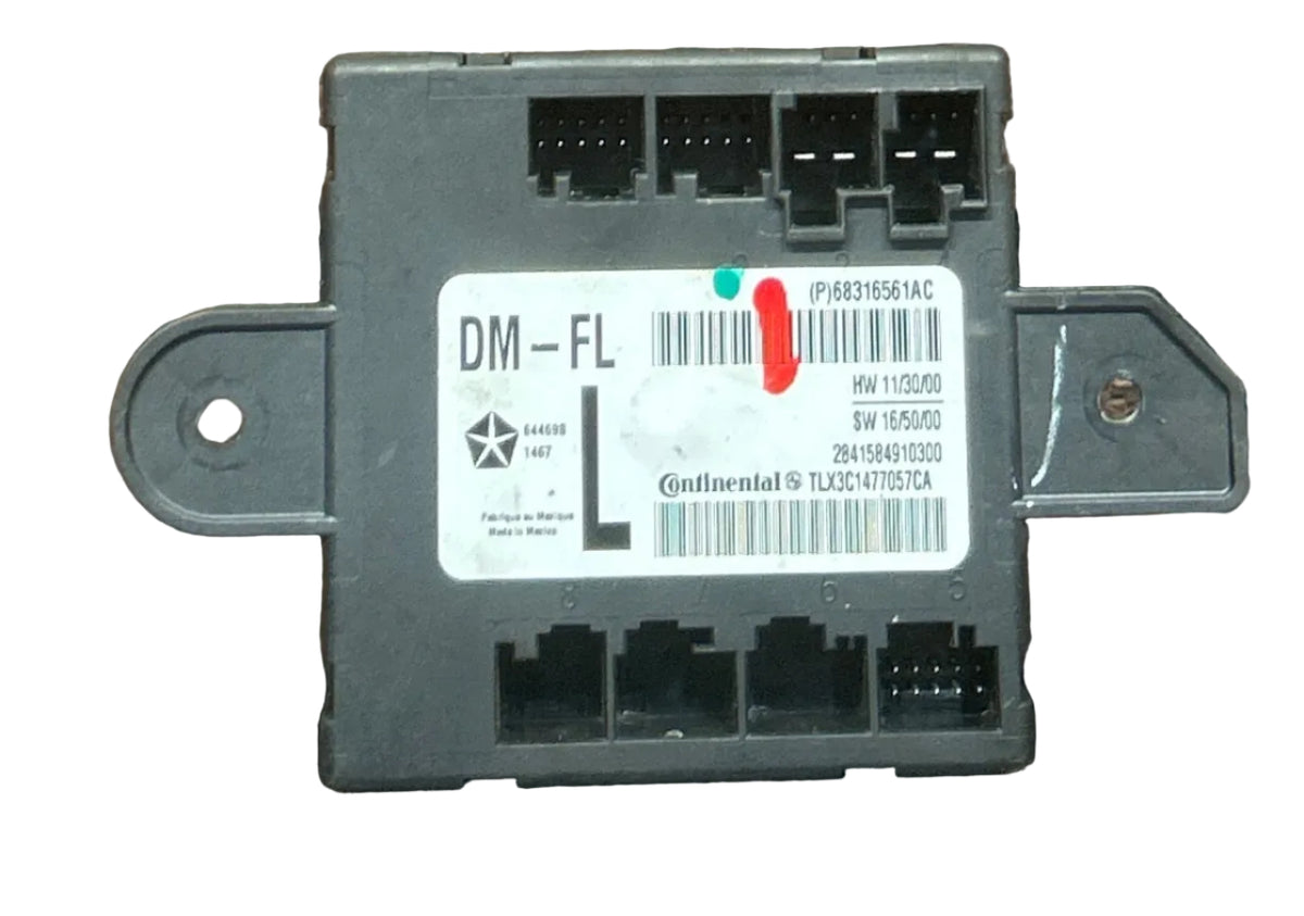 15-23 Dodge Charger Durango Front Left Door Control Module Unit OEM 68316561AC