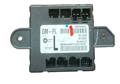 15-23 Dodge Charger Durango Front Left Door Control Module Unit OEM 68316561AC