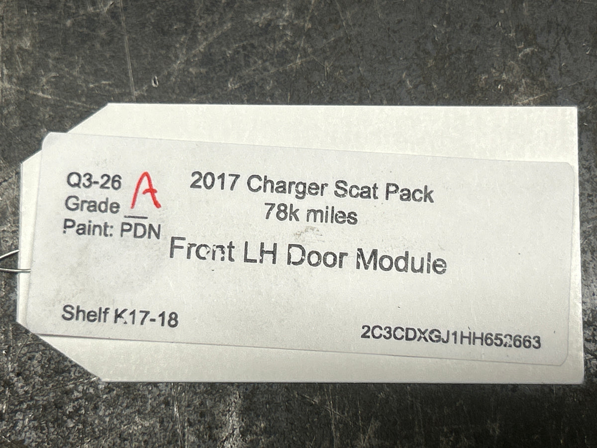 15-23 Dodge Charger Durango Front Left Door Control Module Unit OEM 68316561AC