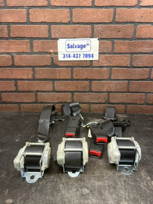 2015-2023 DODGE CHARGER SCAT PACK REAR LEFT, RIGHT, MIDDLE OEM SEAT BELT SET