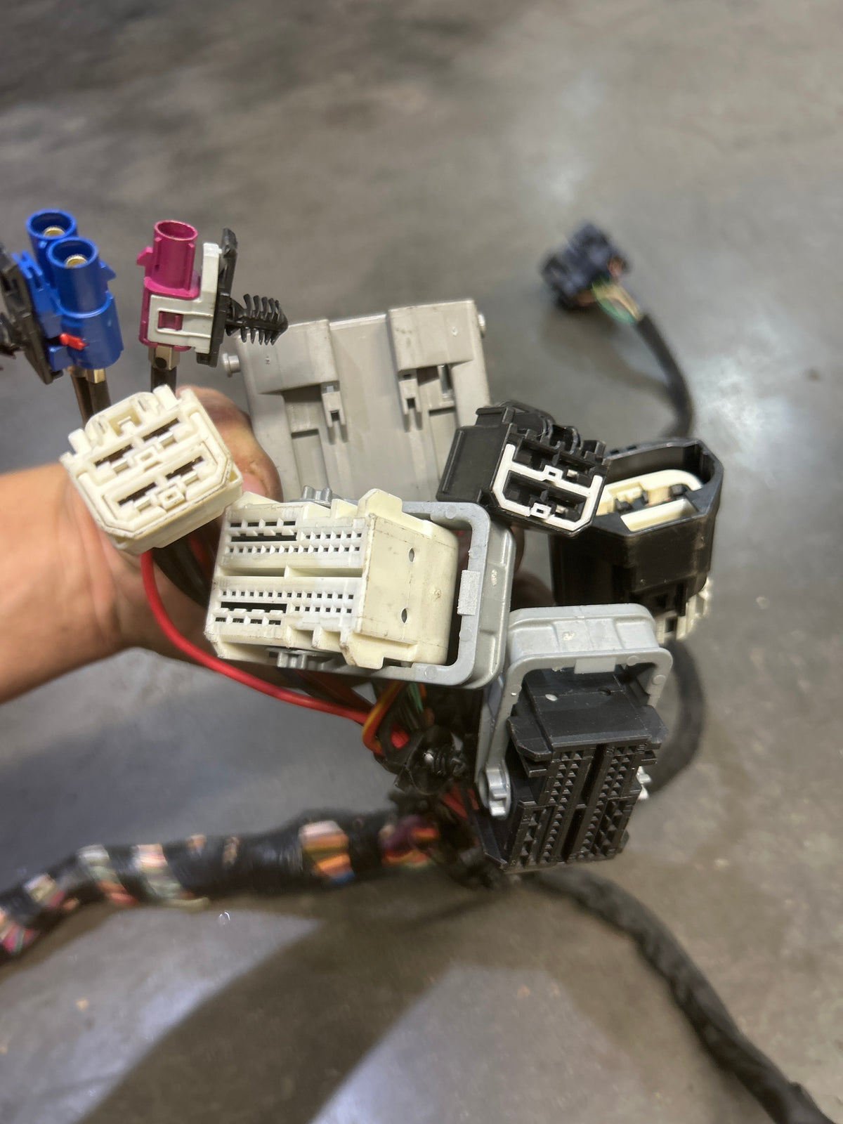 2017 Dodge Charger ScatPack Body Wiring Harness & Trunk Fuse Box 68304981AF OEM