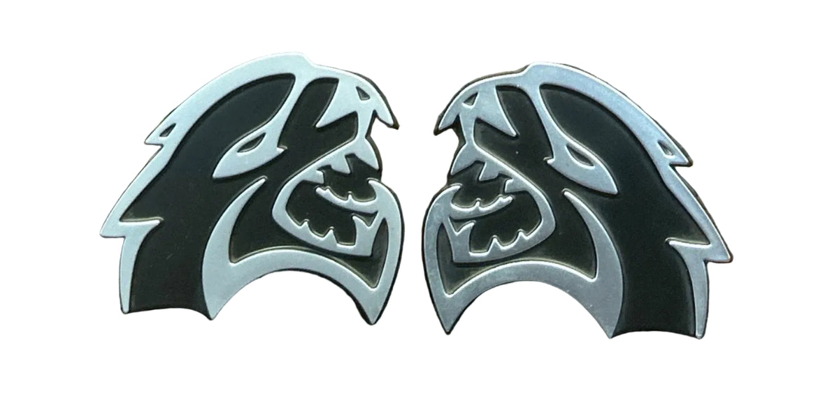 2015-2023 Dodge OEM SRT Hellcat Fender Emblem Badge Left & Right Side Pair