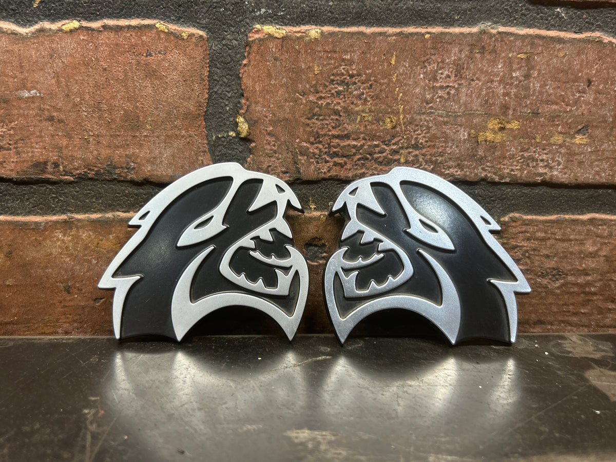 2015-2023 Dodge OEM SRT Hellcat Fender Emblem Badge Left & Right Side Pair