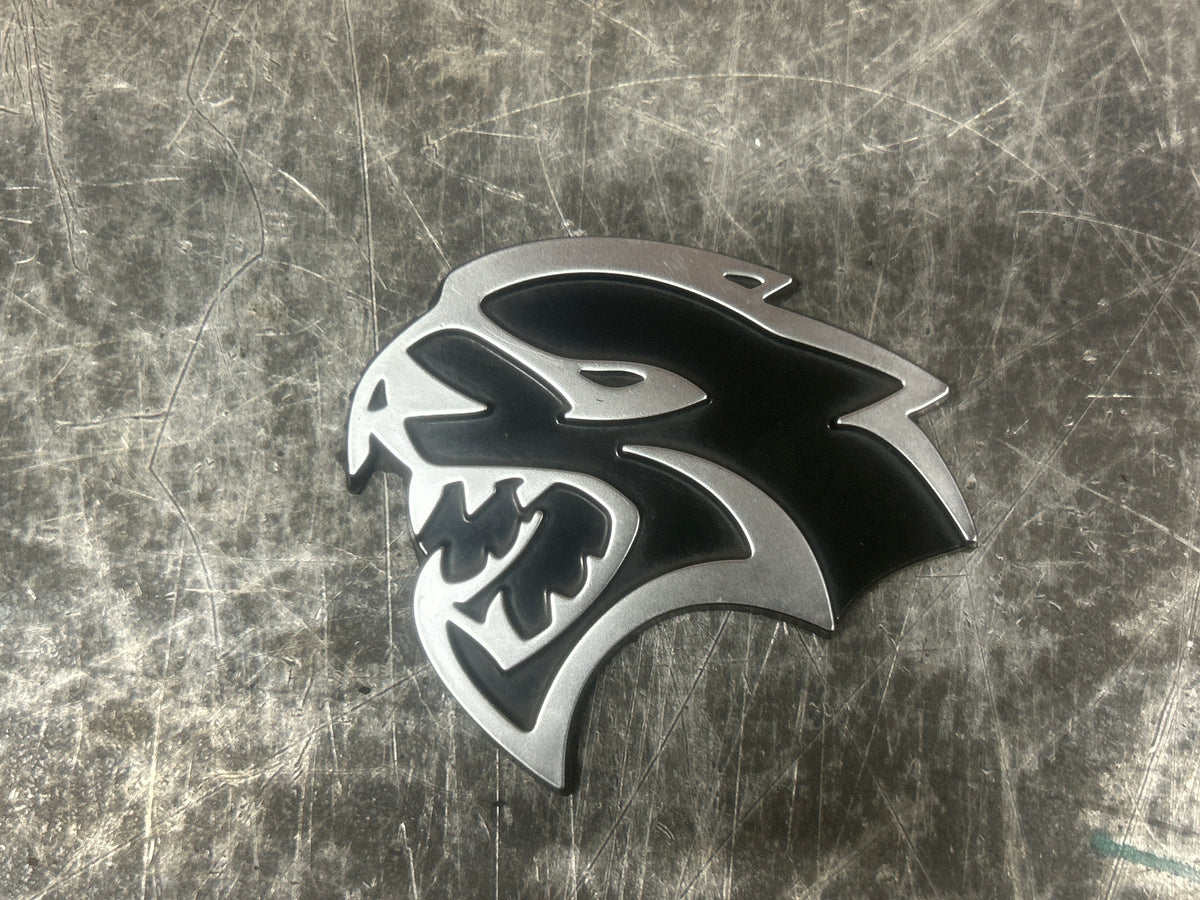 2015-2023 Dodge OEM SRT Hellcat Fender Emblem Badge Left & Right Side Pair