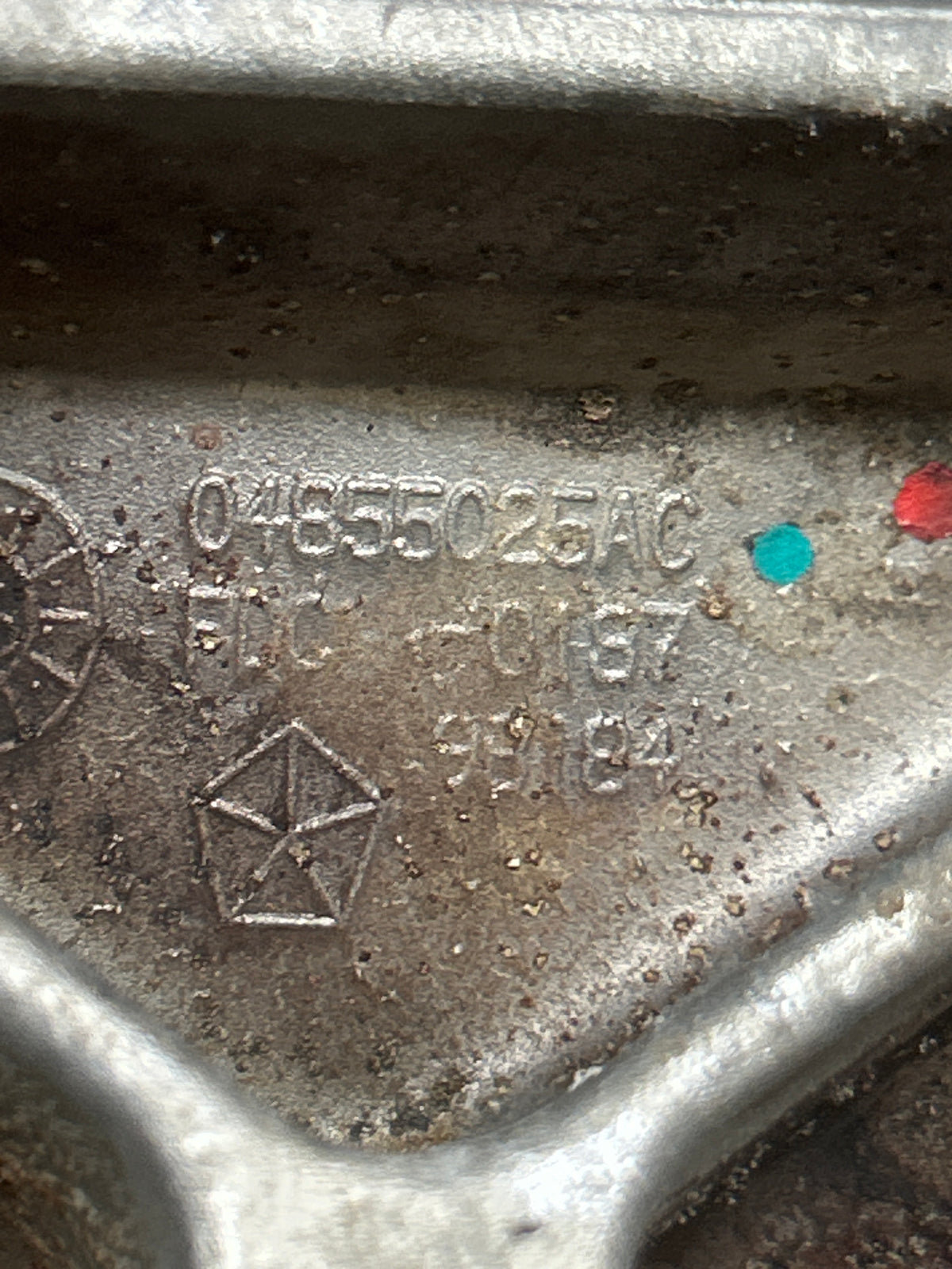 2012-2023 DODGE CHARGER/CHALLENGER SRT HELLCAT ENGINE LH & RH MOUNT BRACKETS OEM