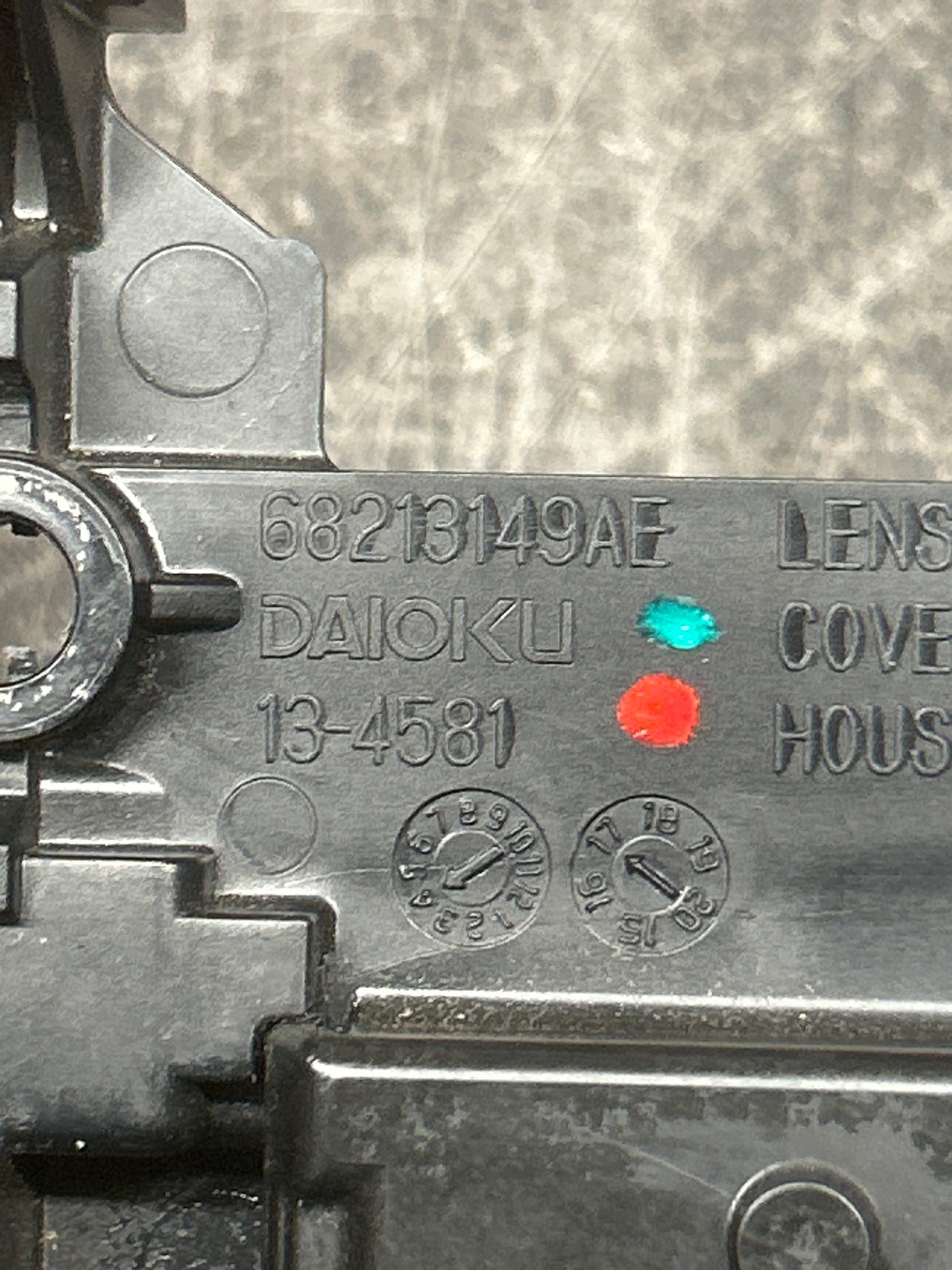 15-23 Dodge Charger Rear 3rd High Mount Brake Stop Light OEM 68402348AB