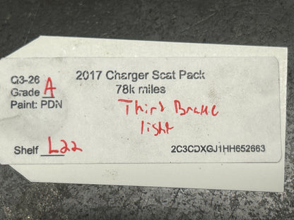 15-23 Dodge Charger Rear 3rd High Mount Brake Stop Light OEM 68402348AB