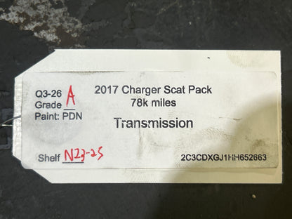 2017 Dodge Charger Scat Pack 6.4L & 8HP70 Combo 78k Tested