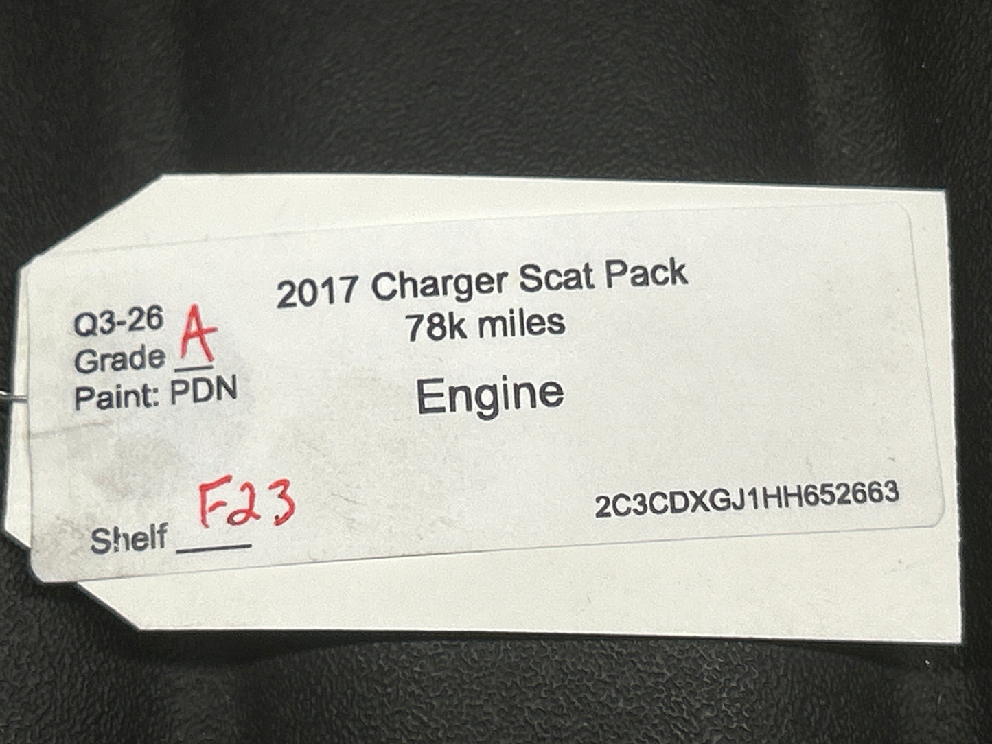 2017 Dodge Charger Scat Pack 6.4L & 8HP70 Combo 78k Tested
