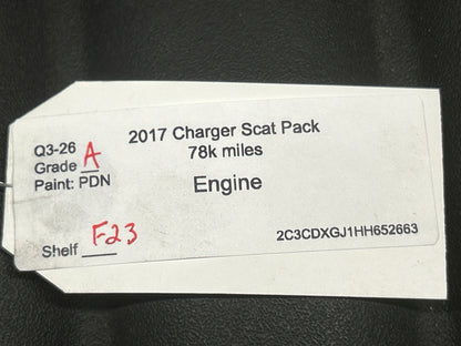 2017 Dodge Charger Scat Pack 6.4L & 8HP70 Combo 78k Tested