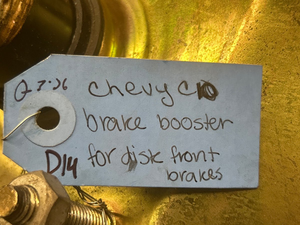 1967–1972 Chevy C10 Brake Booster For Disk Front Brake conversion