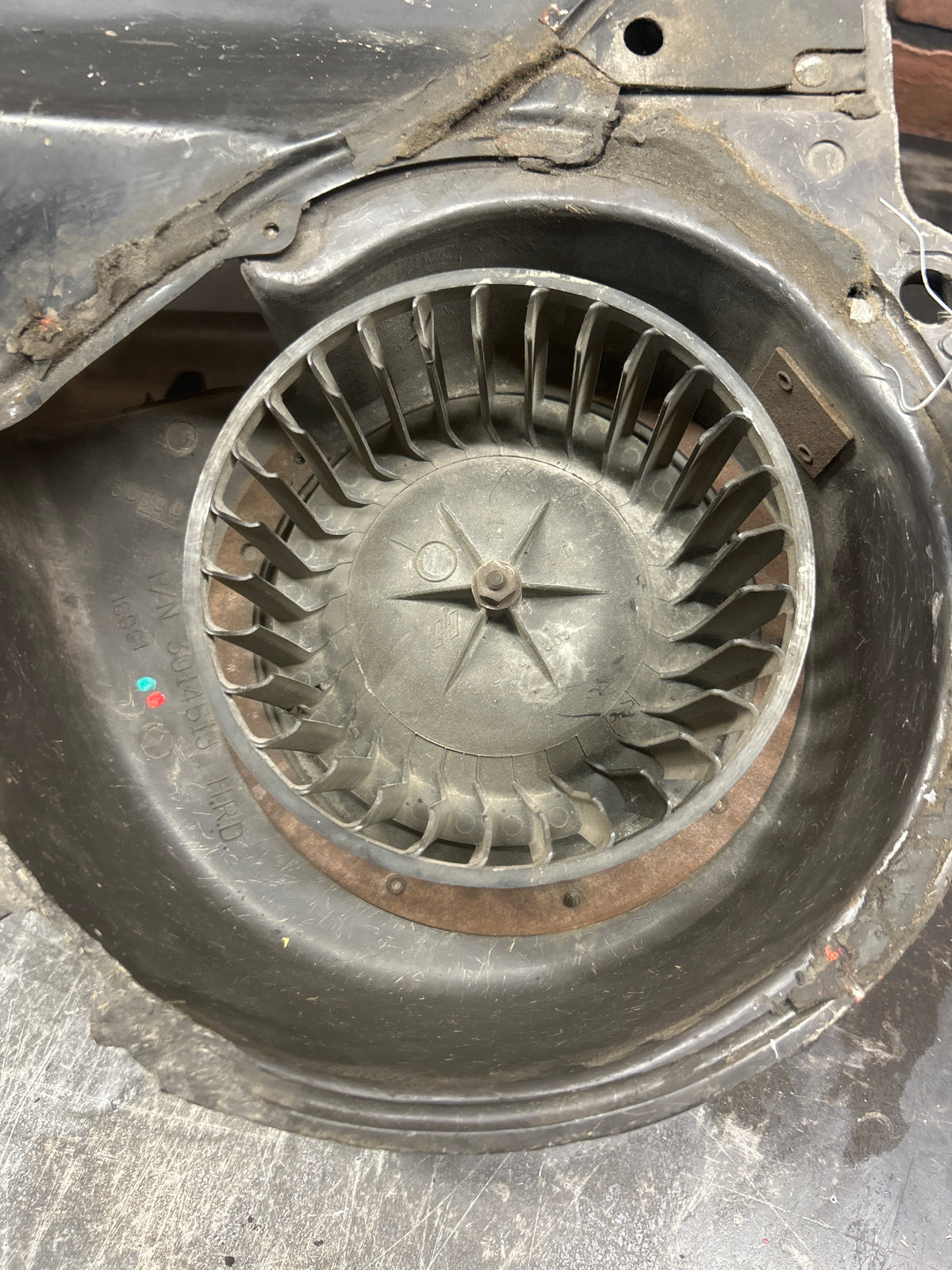 1968–1972 C3 Chevrolet Corvettes A/C Heater Blower Motor Evaporator Box Housing