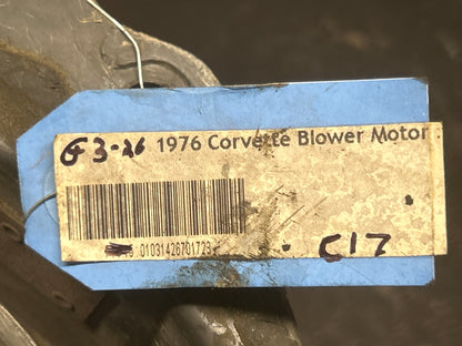 1968–1972 C3 Chevrolet Corvettes A/C Heater Blower Motor Evaporator Box Housing