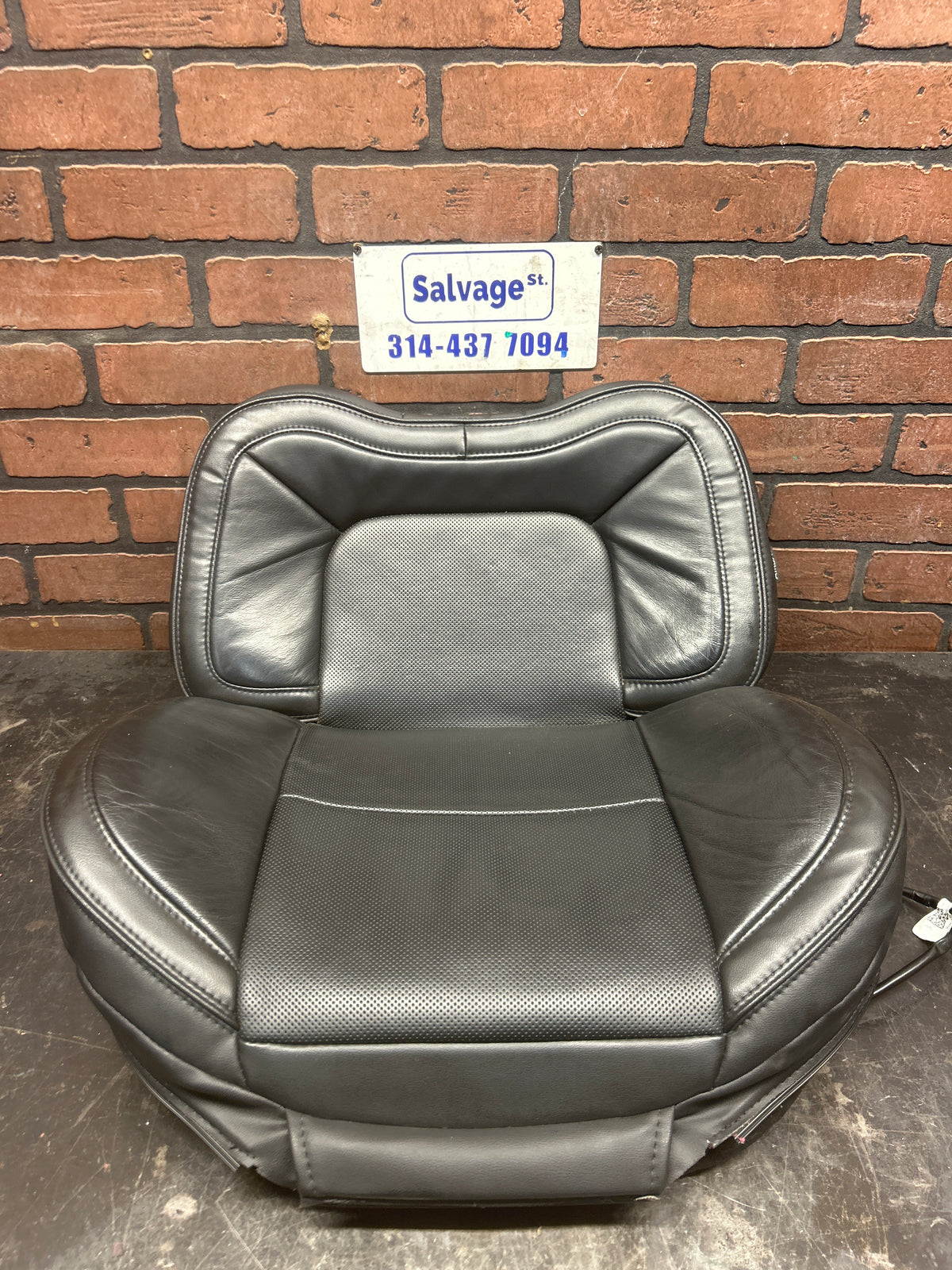 2018-2019 LINCOLN NAVIGATOR FRONT LEFT SIDE DRIVER UPPER BLACK SEAT CUSHION OEM