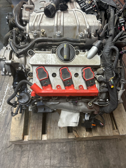 2019 Audi Q7 Prestige 3.0L Supercharged V6 Complete Engine CREC W/93K Miles OEM