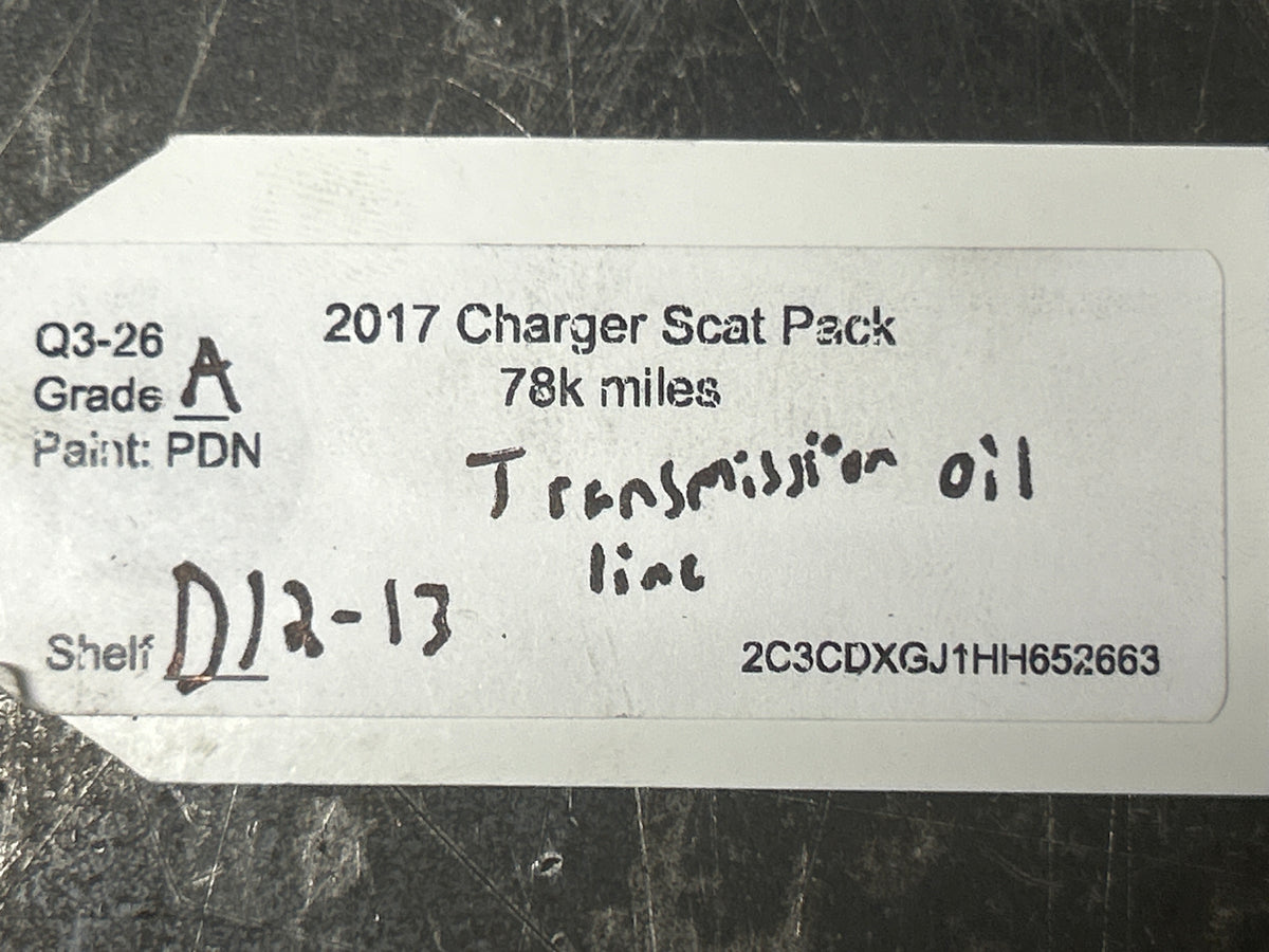 15-23 OEM Dodge Chatger Challenger 300 6.2L Transmission Oil Cooler Hose Line