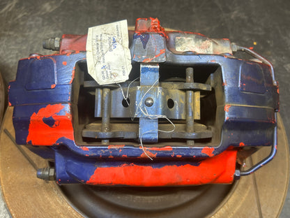 06-23 CHALLENGER CHARGER SRT8 REAR BREMBO BRAKE CALIPER ROTOR SET OEM
