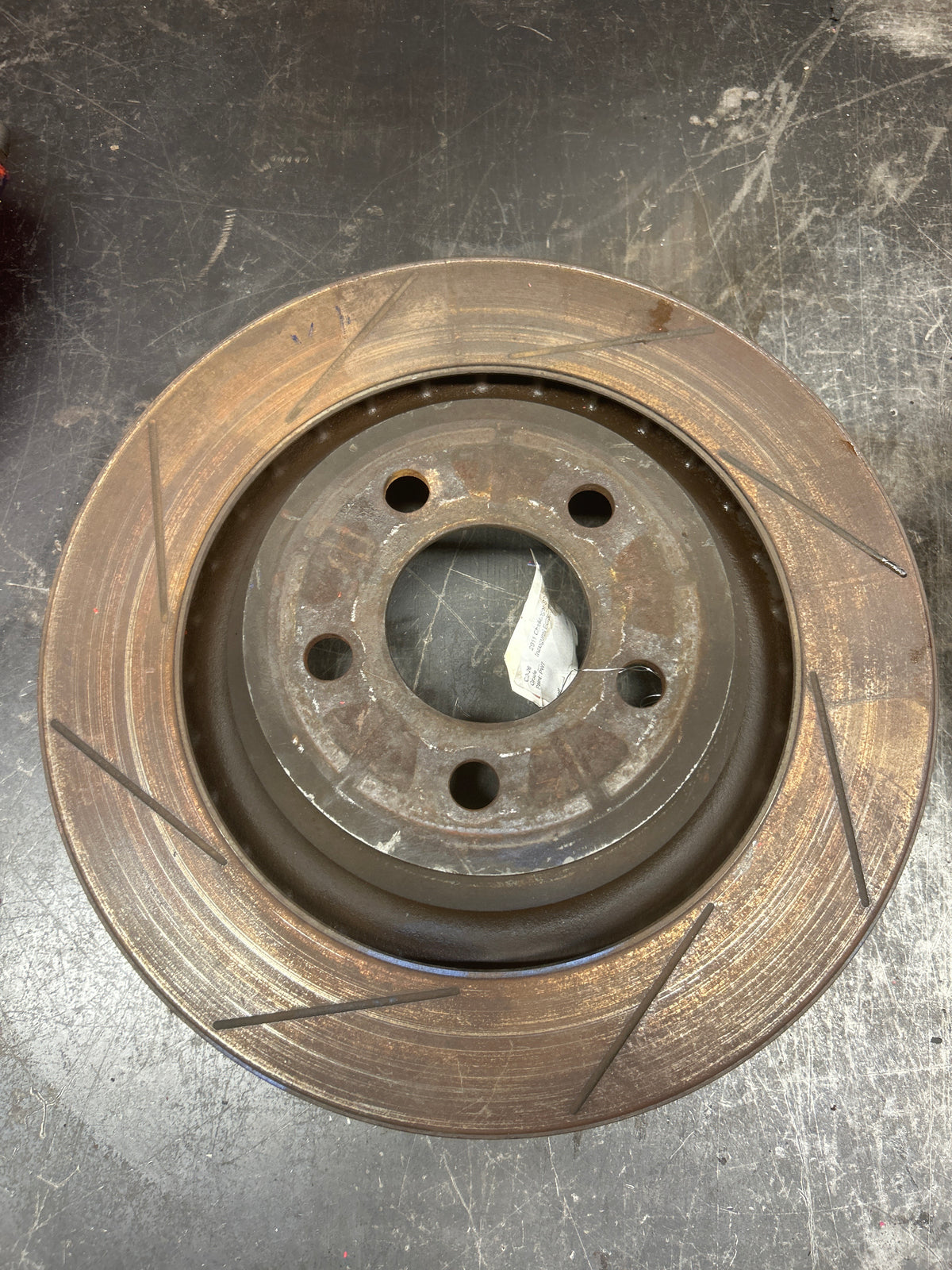 06-23 CHALLENGER CHARGER SRT8 REAR BREMBO BRAKE CALIPER ROTOR SET OEM