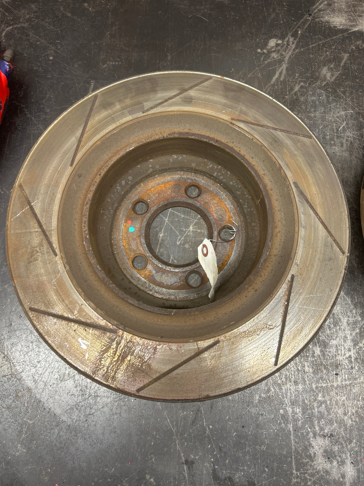 06-23 CHALLENGER CHARGER SRT8 REAR BREMBO BRAKE CALIPER ROTOR SET OEM