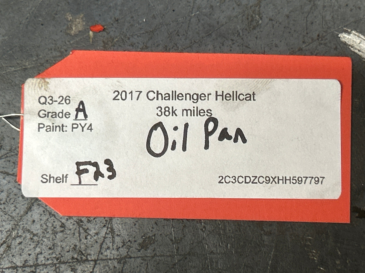 2011-2023 Dodge Challenger Hellcat SRT 6.2L Engine Oil Pan 68166426AC