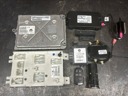 2017 Dodge Charger SRT Scat Pack 6.4L 392 PCM BCM RF-Hub Computer Package OEM