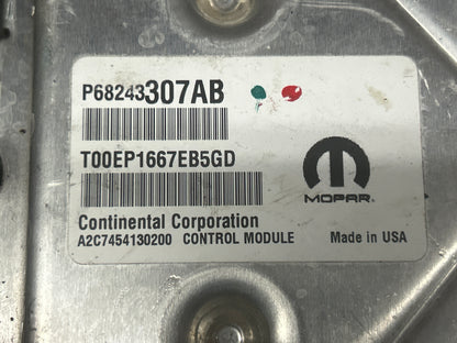 2017 Dodge Charger SRT Scat Pack 6.4L 392 PCM BCM RF-Hub Computer Package OEM