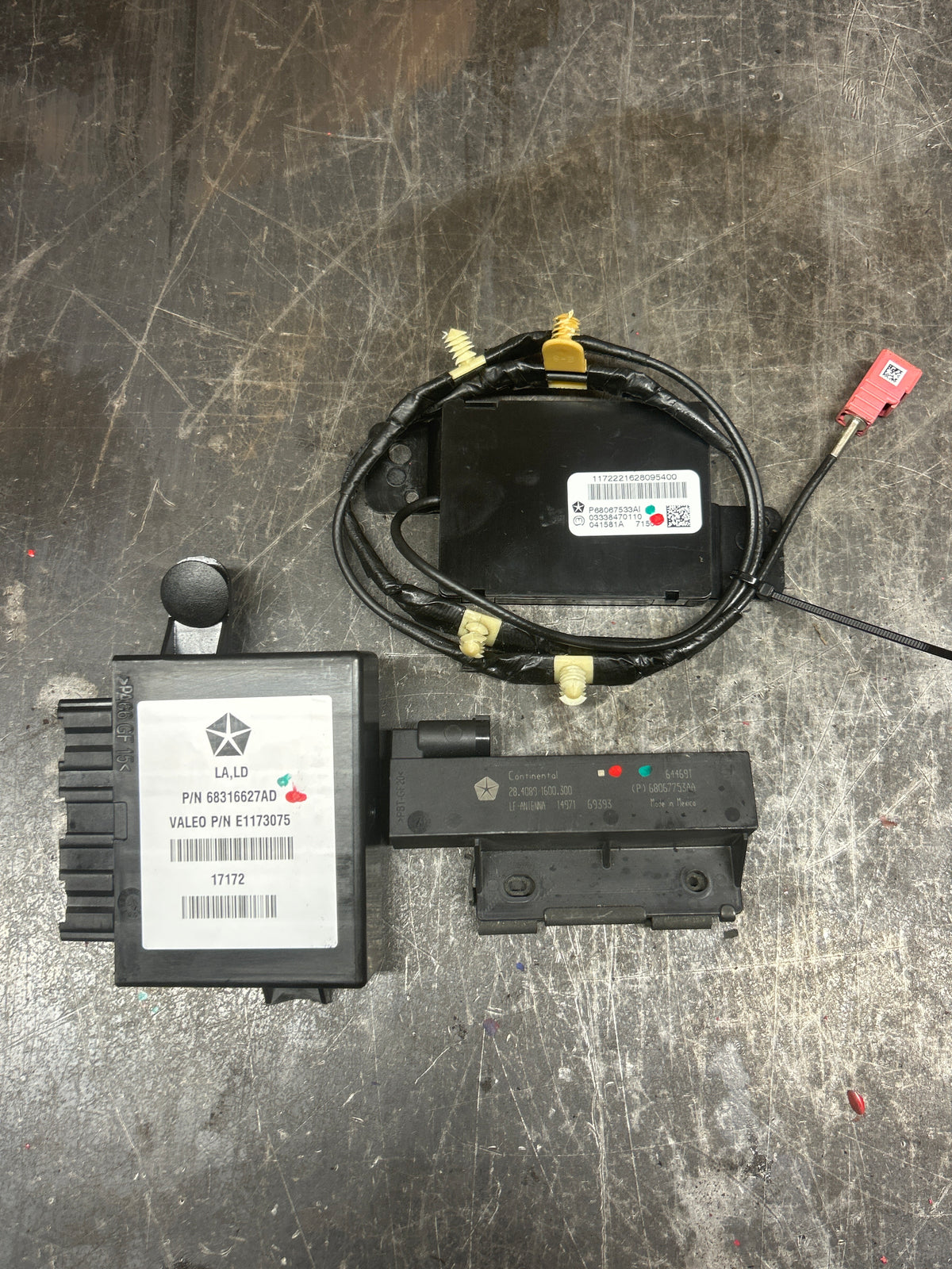 2017 Dodge Charger SRT Scat Pack 6.4L 392 PCM BCM RF-Hub Computer Package OEM