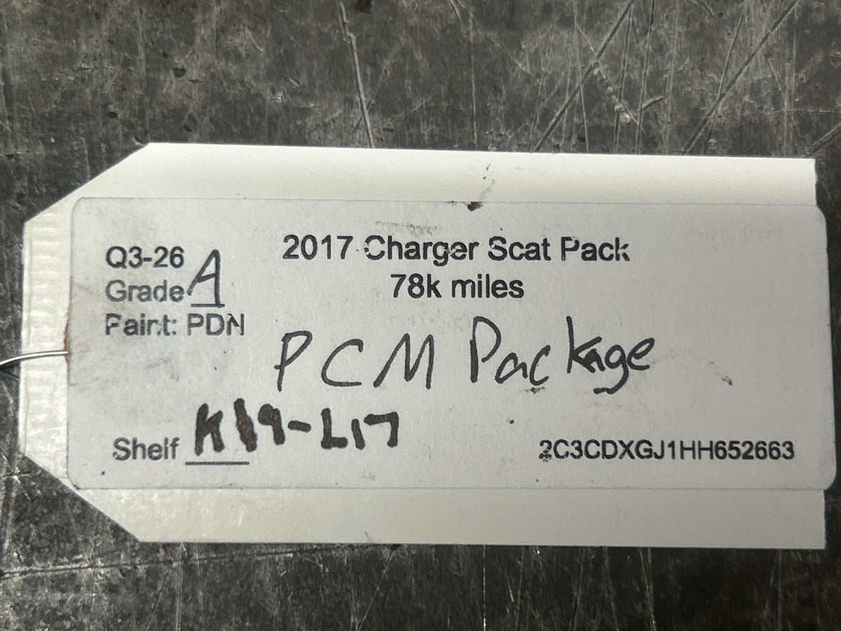 2017 Dodge Charger SRT Scat Pack 6.4L 392 PCM BCM RF-Hub Computer Package OEM