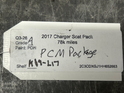 2017 Dodge Charger SRT Scat Pack 6.4L 392 PCM BCM RF-Hub Computer Package OEM