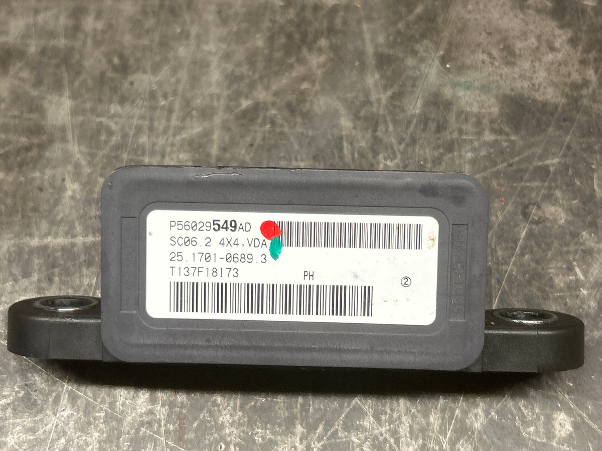 11-23 CHRYSLER 300 CHARGER ACCELERATION YAW RATE STABILITY CONTROL SENSOR OEM