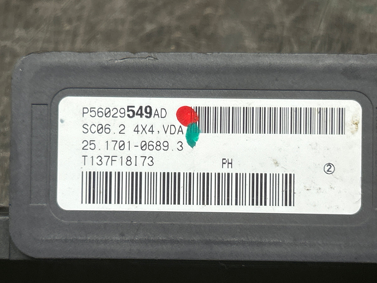 11-23 CHRYSLER 300 CHARGER ACCELERATION YAW RATE STABILITY CONTROL SENSOR OEM