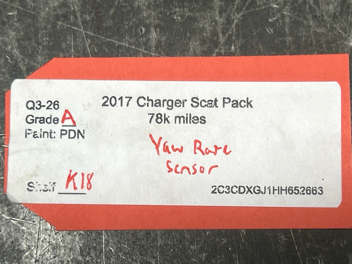 11-23 CHRYSLER 300 CHARGER ACCELERATION YAW RATE STABILITY CONTROL SENSOR OEM