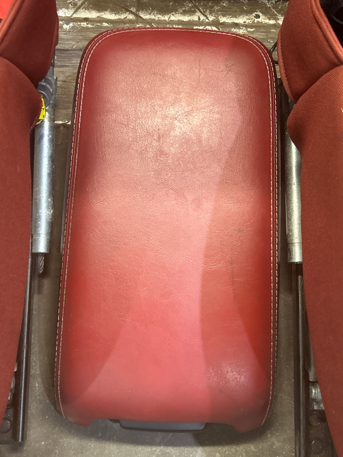 11-14 300 Charger SRT8 Red Leather Suede Seat Set Door Panels Complete Interior