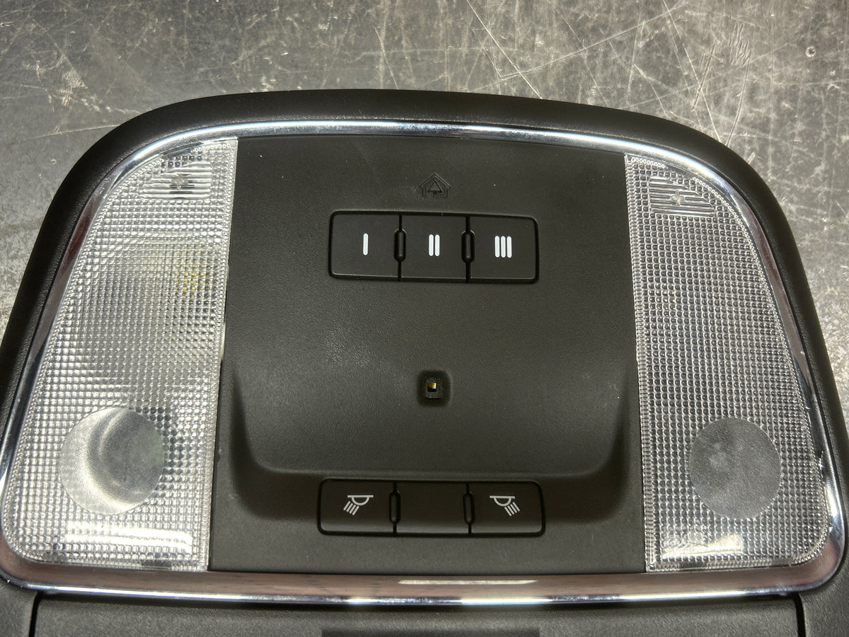11-23 Chrysler 300C/Charger SRT Over Head Console Dome Light W/Storage 21152656