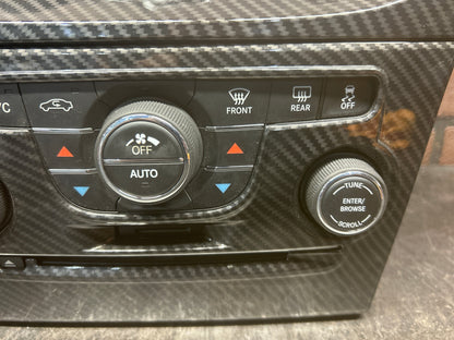 11-14 CHRYSLER 300 SRT8 Carbon Navigation Radio 8.4 Display Screen W/AC Controls