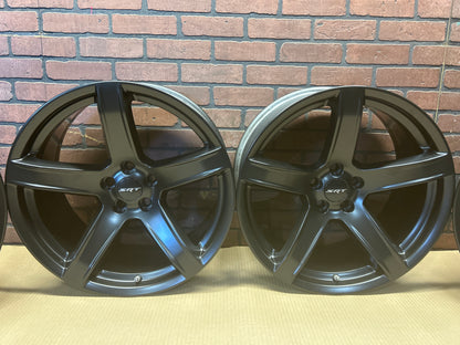 2017-2023 DODGE CHARGER/CHALLENGER SRT HELLCAT 20x9.5 SATIN BLACK OEM WHEELS