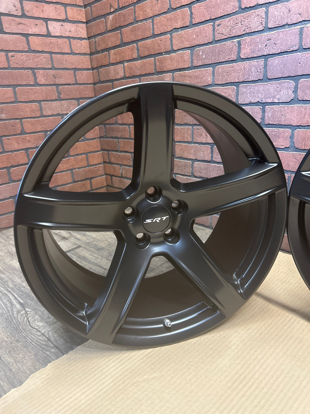 2017-2023 DODGE CHARGER/CHALLENGER SRT HELLCAT 20x9.5 SATIN BLACK OEM WHEELS