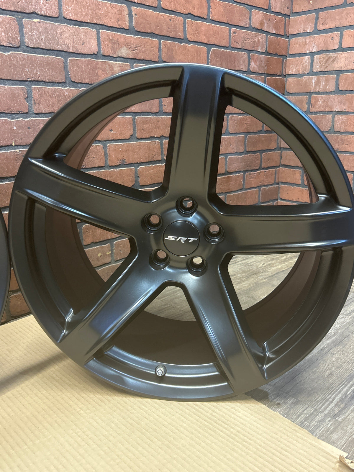 2017-2023 DODGE CHARGER/CHALLENGER SRT HELLCAT 20x9.5 SATIN BLACK OEM WHEELS