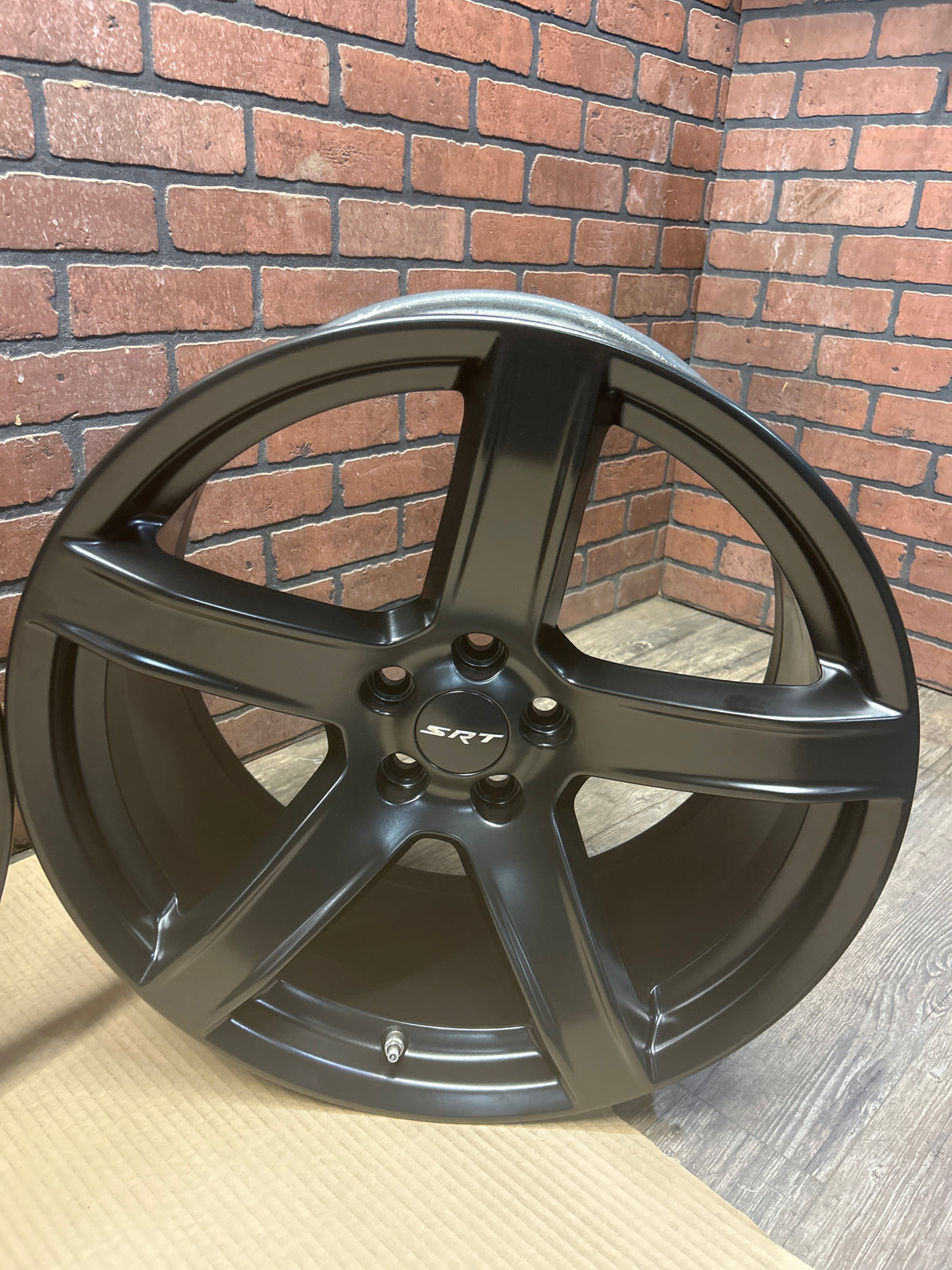 2017-2023 DODGE CHARGER/CHALLENGER SRT HELLCAT 20x9.5 SATIN BLACK OEM WHEELS
