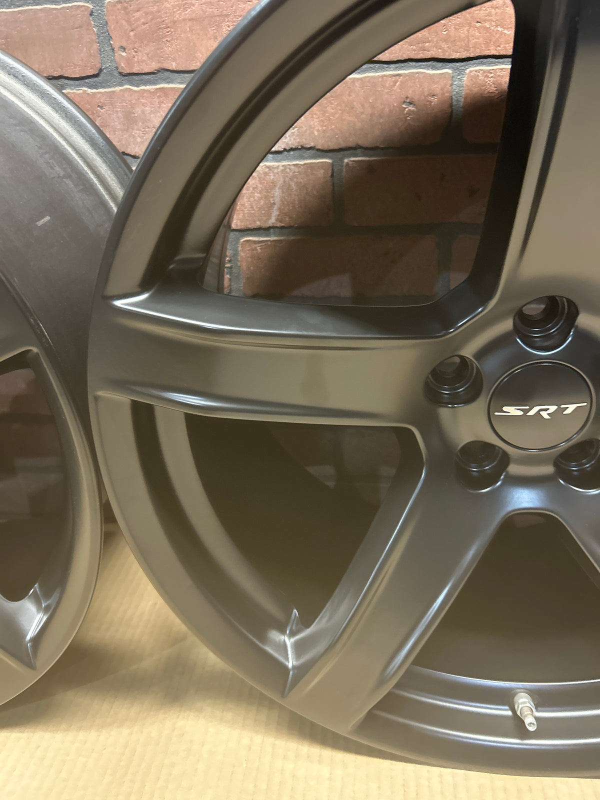 2017-2023 DODGE CHARGER/CHALLENGER SRT HELLCAT 20x9.5 SATIN BLACK OEM WHEELS