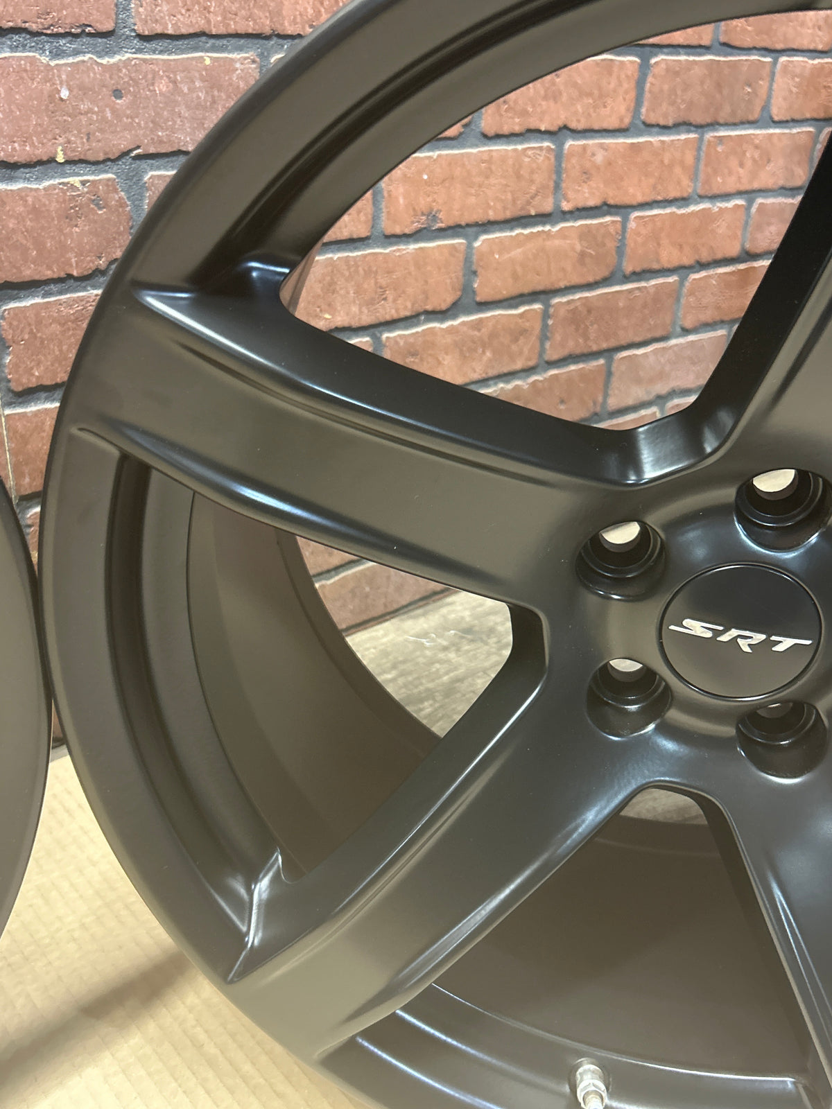 2017-2023 DODGE CHARGER/CHALLENGER SRT HELLCAT 20x9.5 SATIN BLACK OEM WHEELS
