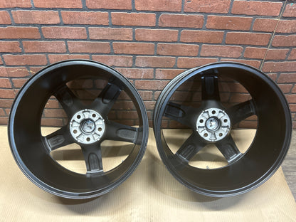2017-2023 DODGE CHARGER/CHALLENGER SRT HELLCAT 20x9.5 SATIN BLACK OEM WHEELS