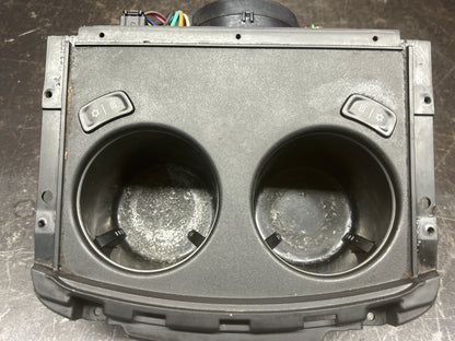 2011-2014 Dodge Charger/Chrysler 300C Heated & Cooled Cup Holder Bezel Black OEM
