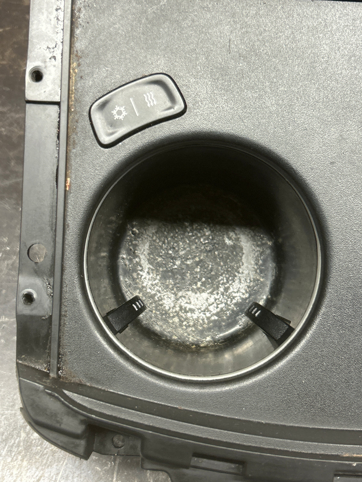 2011-2014 Dodge Charger/Chrysler 300C Heated & Cooled Cup Holder Bezel Black OEM