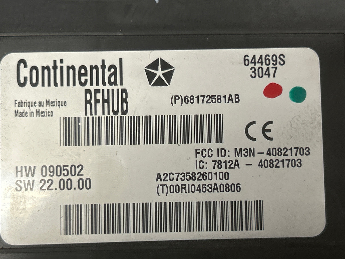2013 CHRYSLER 300C SRT8 OEM PCM BCM ECU TCM DAMPENING CONTROLLER IGNITION RFHUB