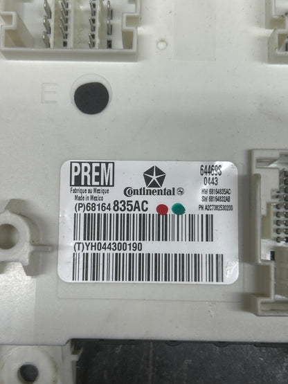 2013 CHRYSLER 300C SRT8 OEM PCM BCM ECU TCM DAMPENING CONTROLLER IGNITION RFHUB