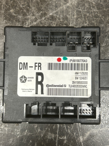 2011-2014 Chrysler 300C/Dodge Charger SRT Front Passenger RH Door Control Module