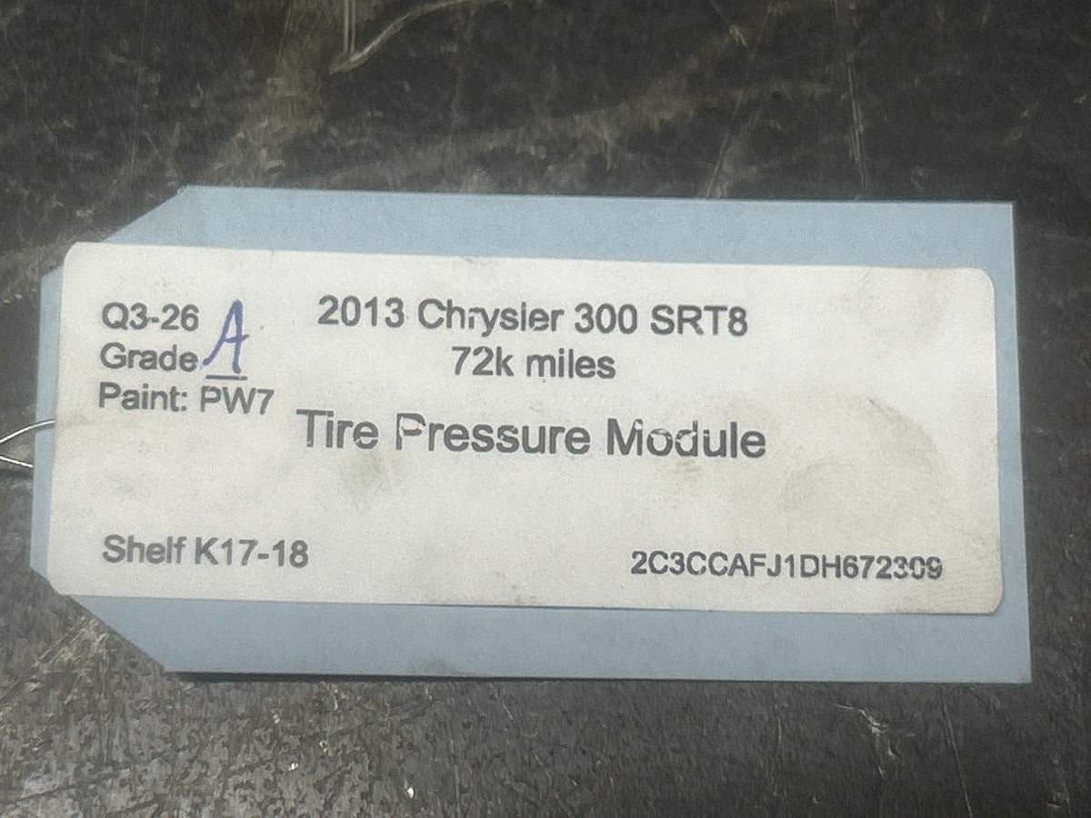 2011-2014 Chrysler 300 Dodge Charger/Durango Tire Pressure Module 56029542AD OEM