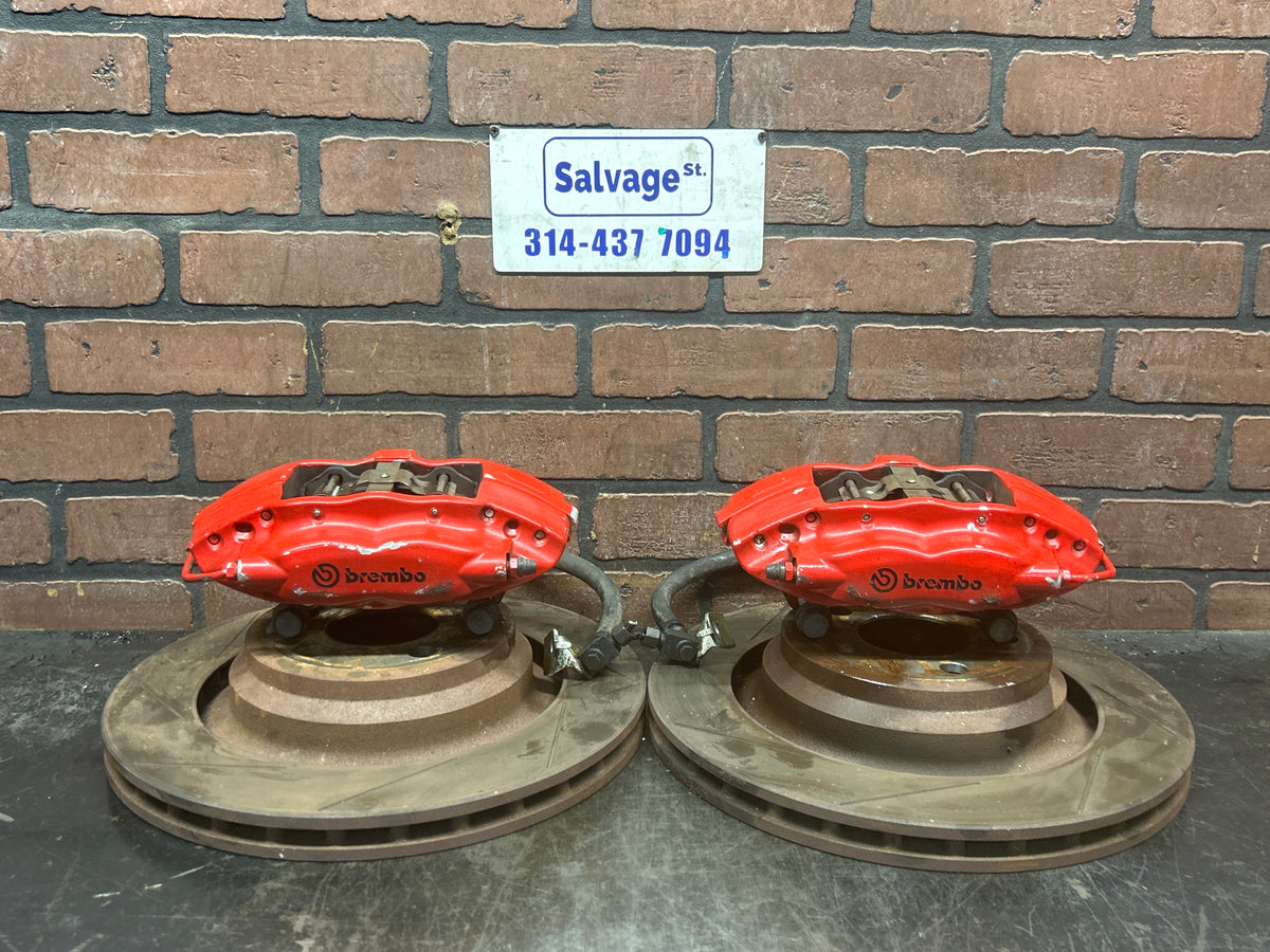 2005-2020 Chrysler 300C SRT8 Rear Left & Right LH RH Brake Calipers & Rotors OEM