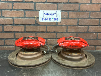 2005-2020 Chrysler 300C SRT8 Rear Left & Right LH RH Brake Calipers & Rotors OEM